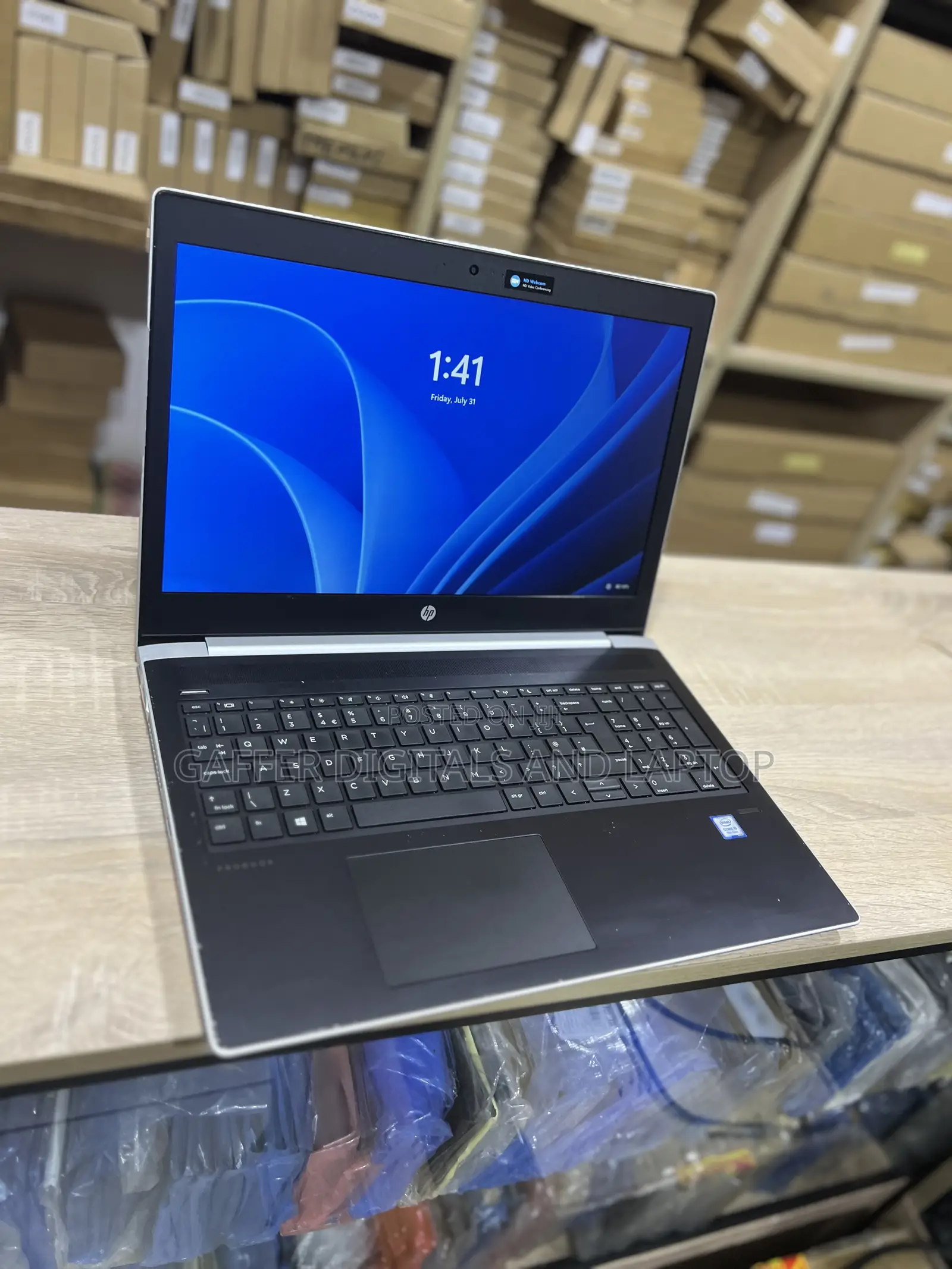 New Laptop HP ProBook 450 G5 16GB Intel Core i5 SSD 256GB