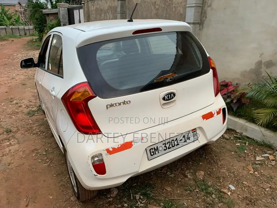 Kia Morning 2014 Off white