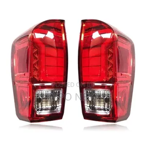 Toyota Tacoma 2016-2020 Led Tail Lights Red Rear DRL Bulb