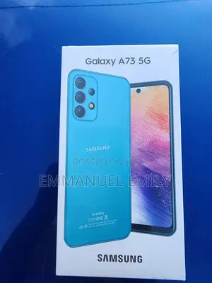 New Samsung Galaxy A73 5G 256 GB Black