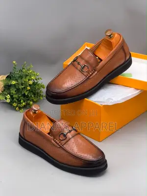 Berluti Men's Leather Simple Loafers