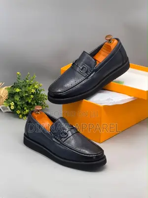 Berluti Men's Leather Simple Loafers