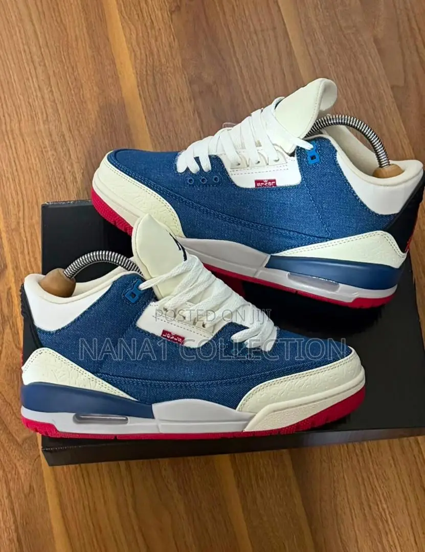Levi’s X Air Jordan 3 Retro SP “Denim” Sneakers