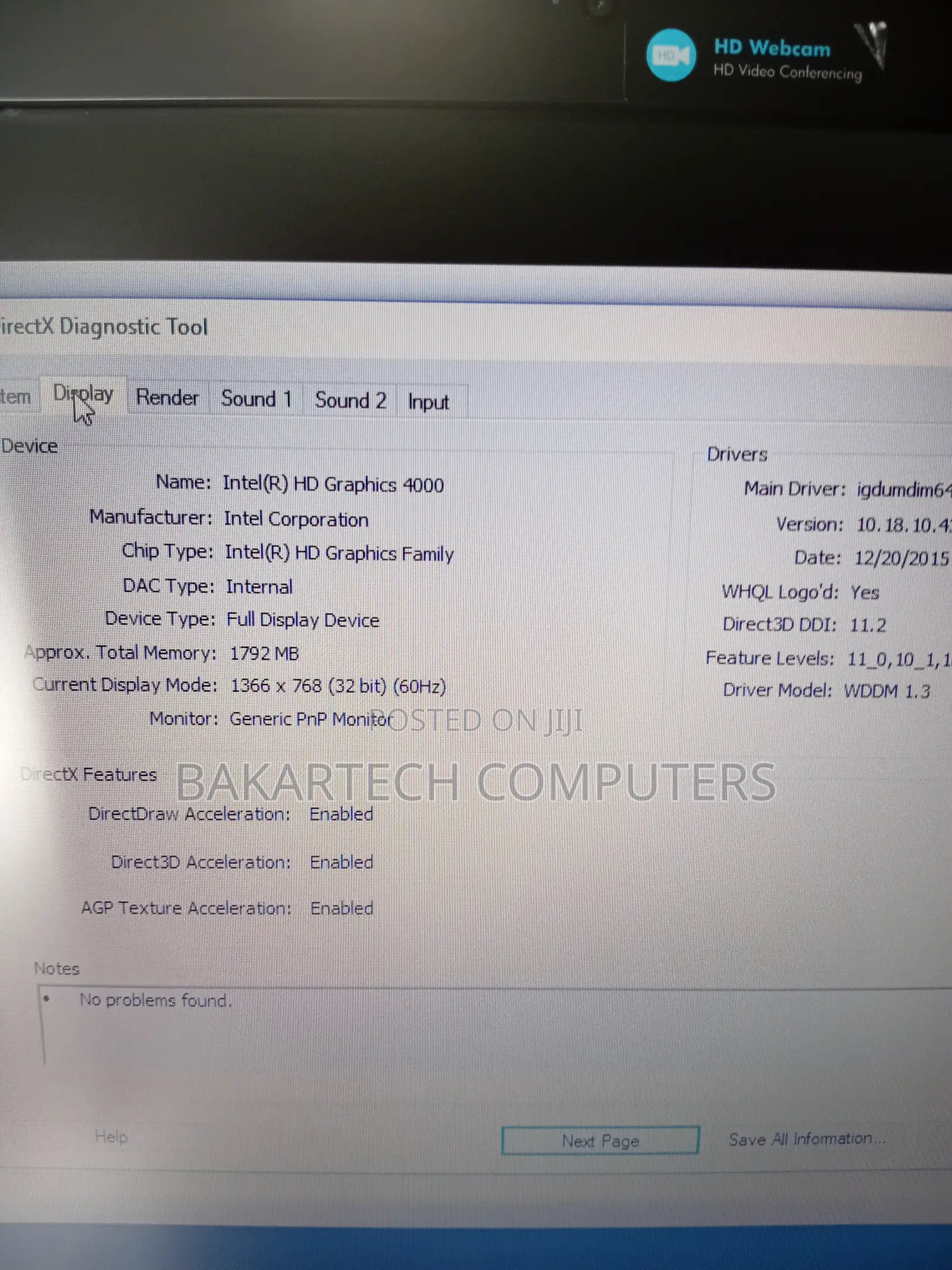 Laptop HP ProBook 4540S 8GB Intel Core 5 HDD 500GB