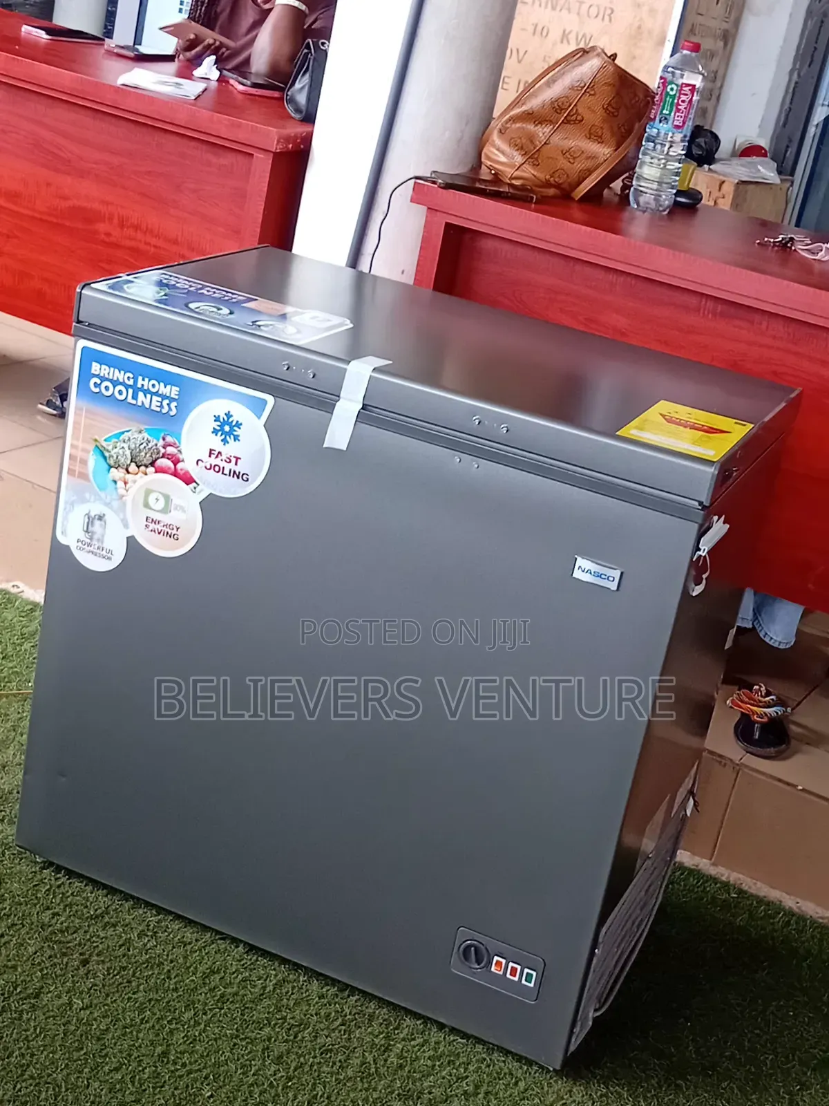 Nasco 195L Chest Freezer – Large Capacity, Low Energy
