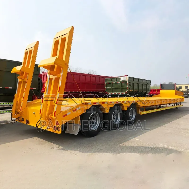 Brand New 3 Axle Low Bed Semi Trailer