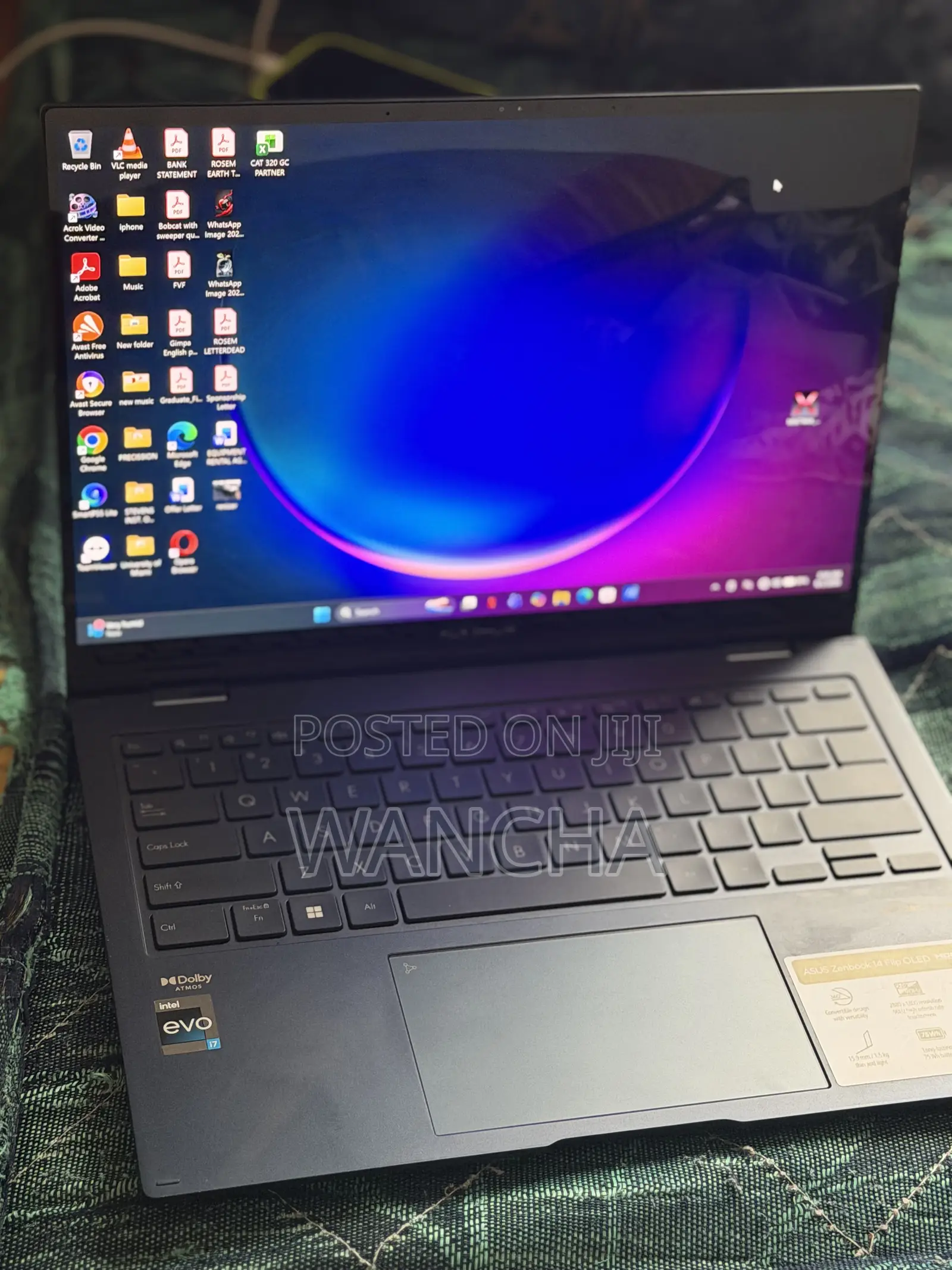 Laptop Asus Zenbook S 14 OLED 16GB Intel Core i7 SSD 1T