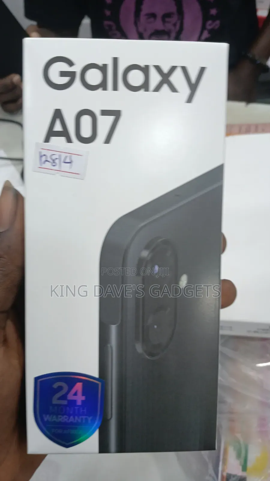 New Samsung Galaxy A07 4G 128 GB Black