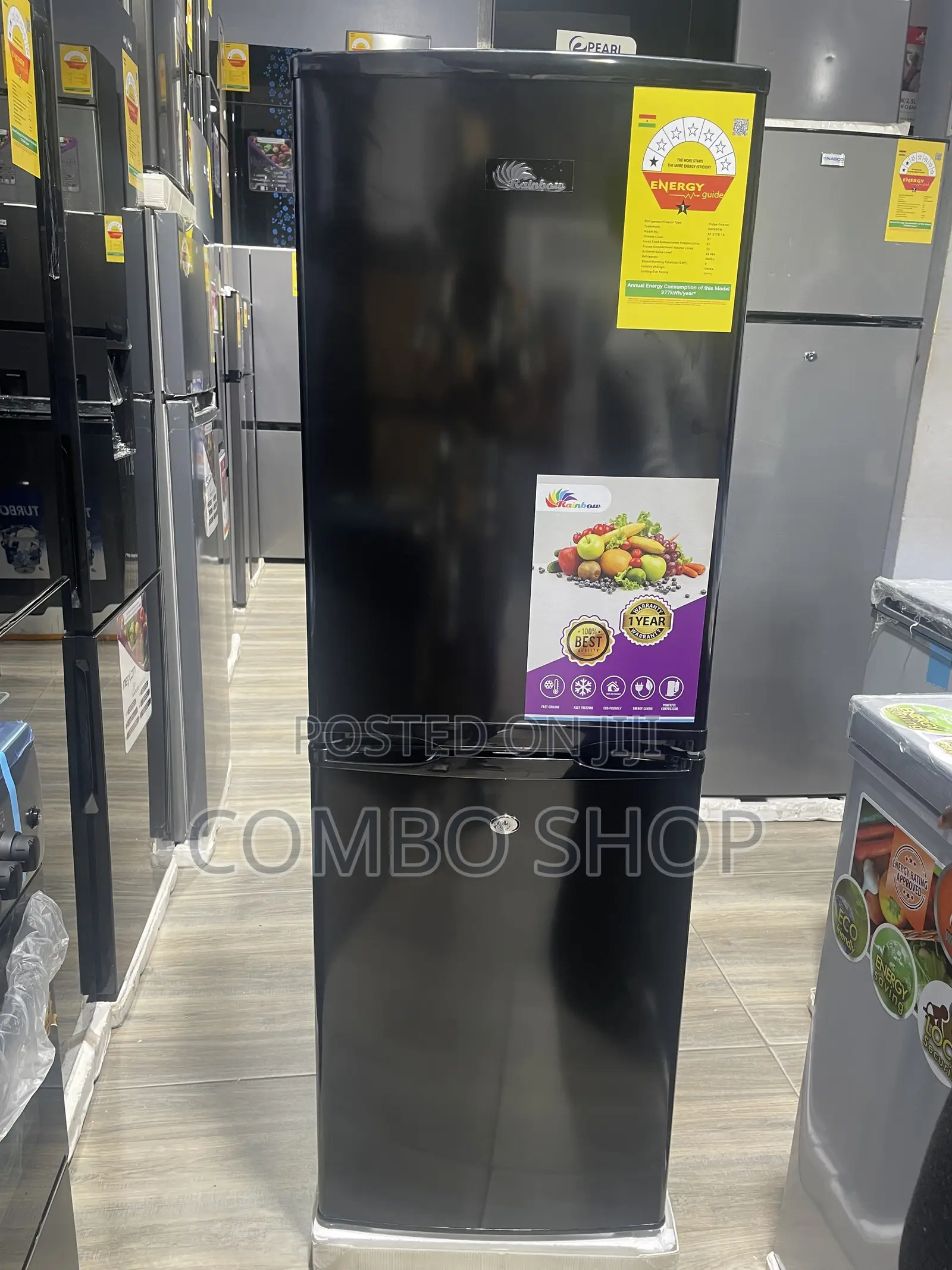 Rainbow Fridge Freezer
