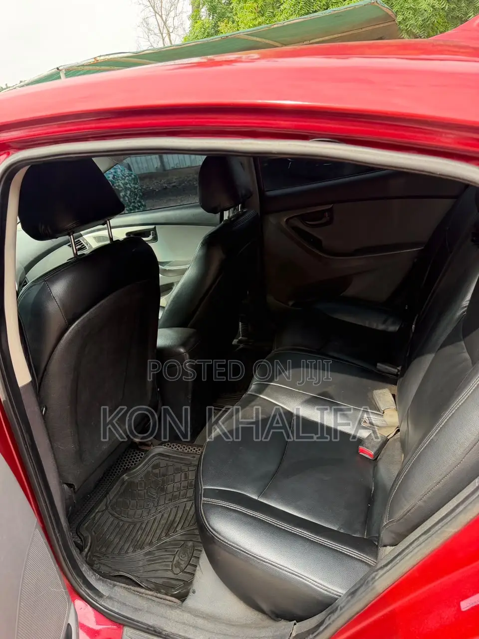Hyundai Elantra 2013 Red
