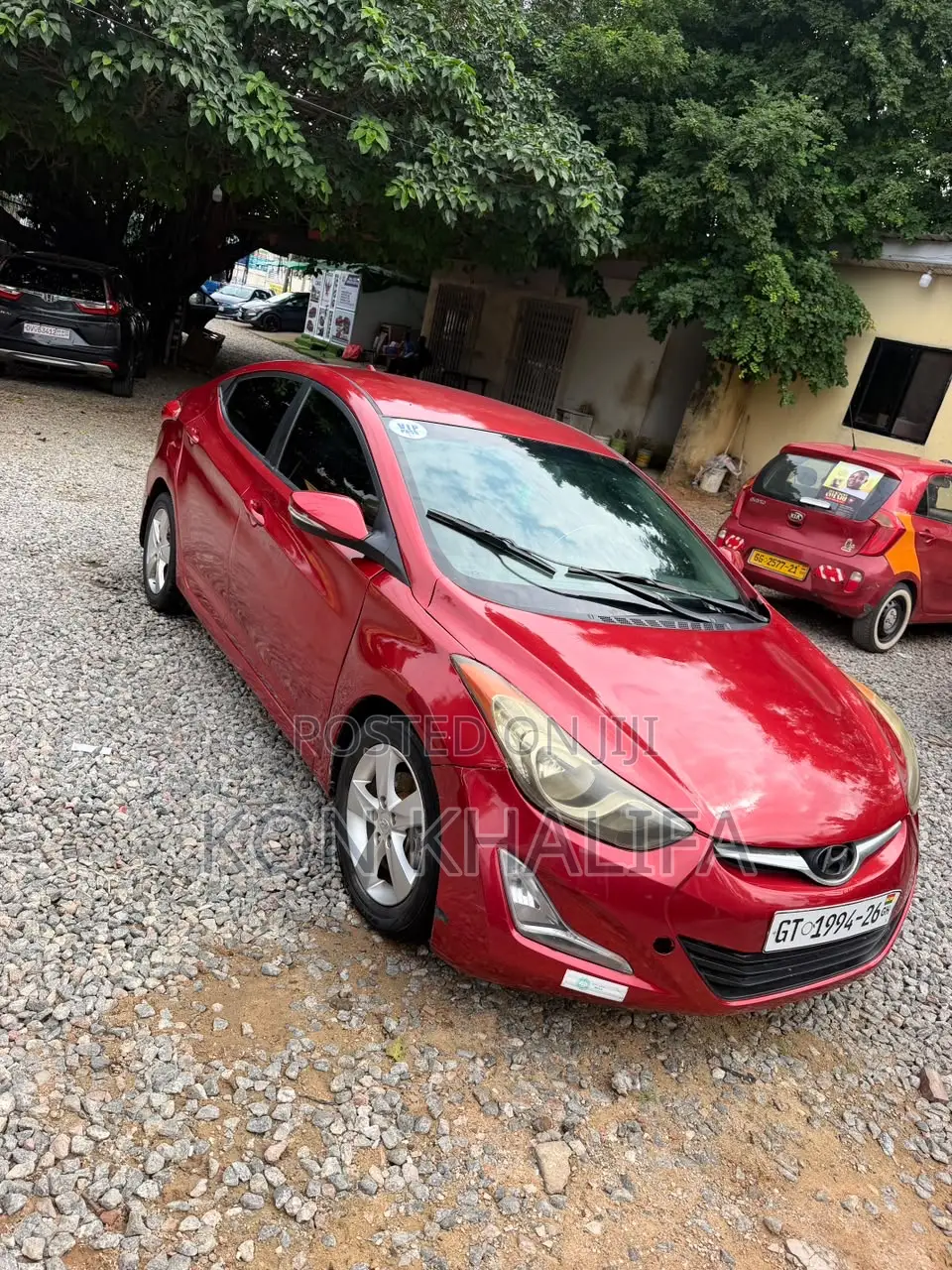 Hyundai Elantra 2013 Red