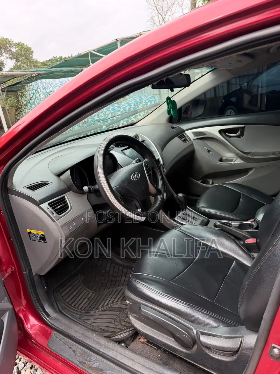 Hyundai Elantra 2013 Red