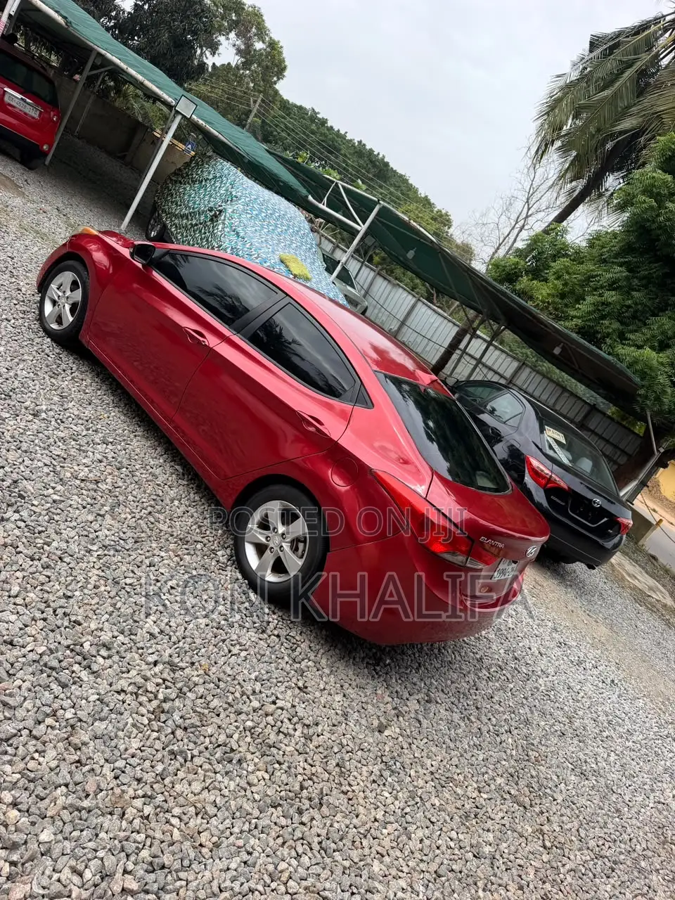 Hyundai Elantra 2013 Red