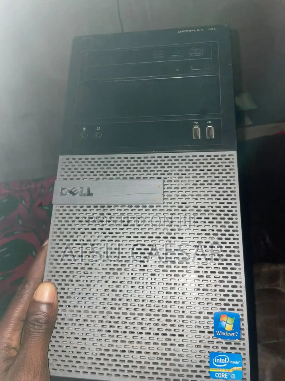 Desktop Computer Dell Optiplex 3090 8GB Intel Core i3 HDD 256GB