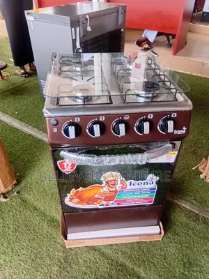 Icona 50×50 Standing Gas Cooker – Auto Ignition Grill