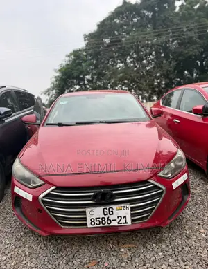 Hyundai Elantra 2017 Red
