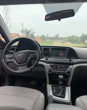 Hyundai Elantra 2017 Red