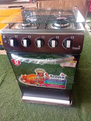 Brand New Icona 4 Burner Gas Cooker With Oven – Premium Cooking Power