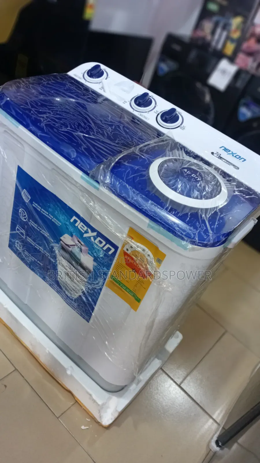 Strong Wash Performance 7kg Nexon Washing Machine