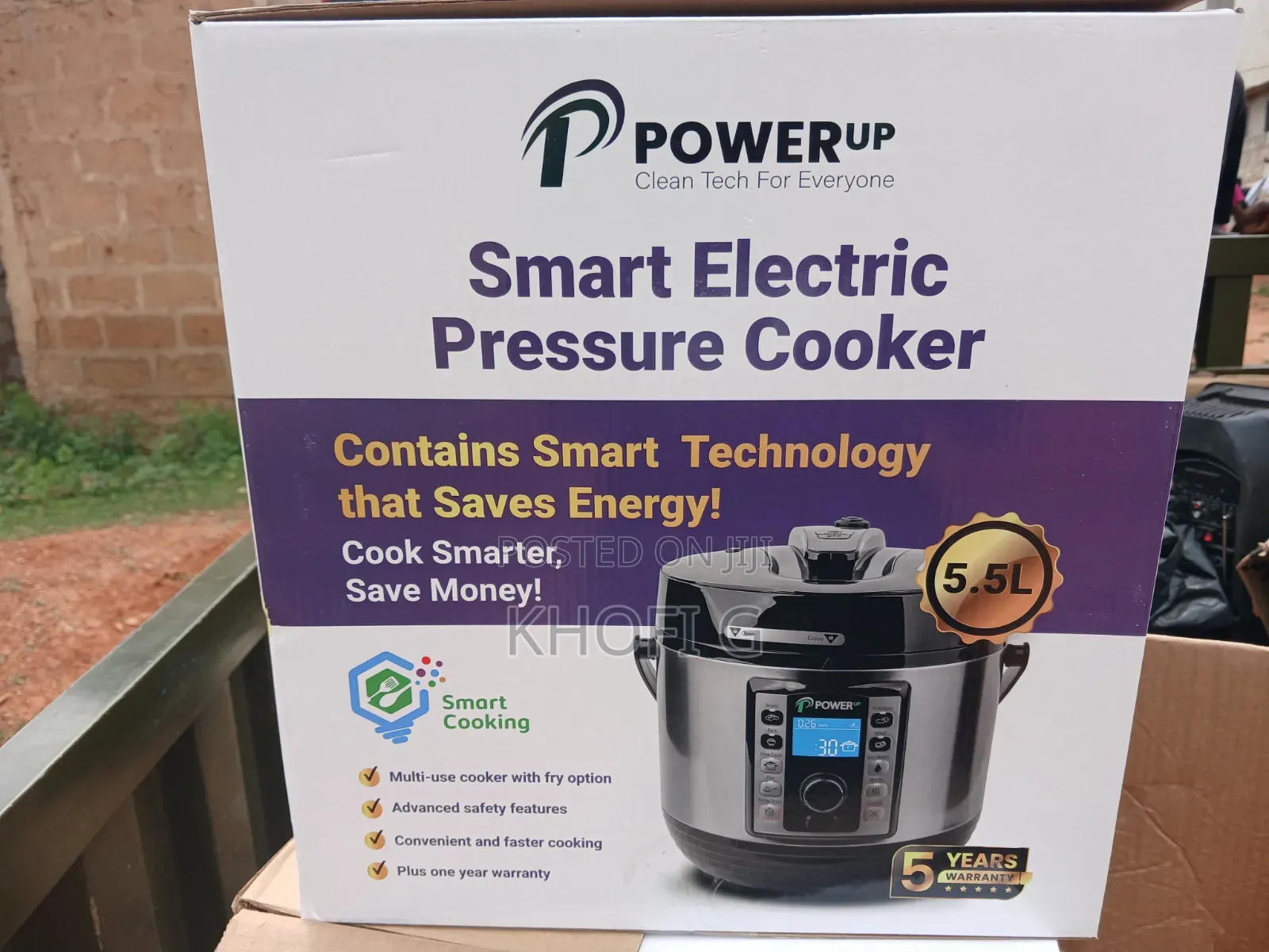 Power Up Electric Pressure Cooker