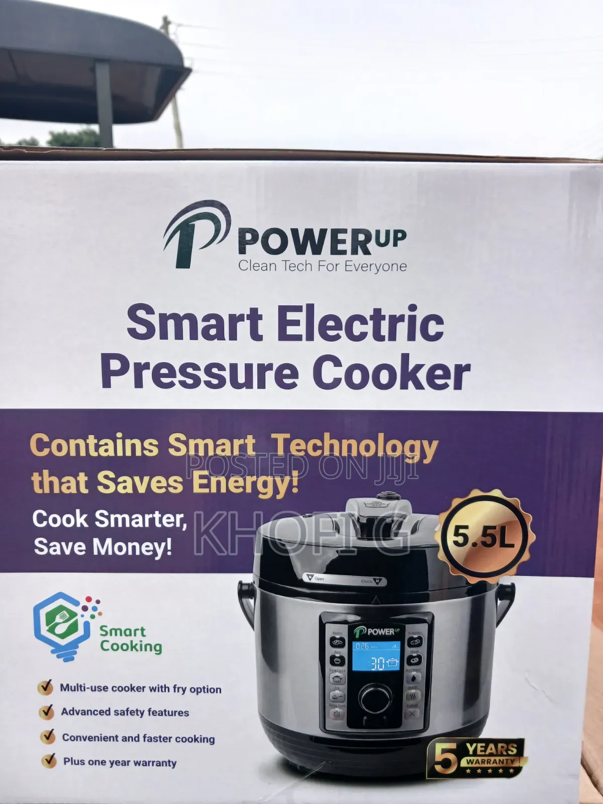 Power Up Electric Pressure Cooker