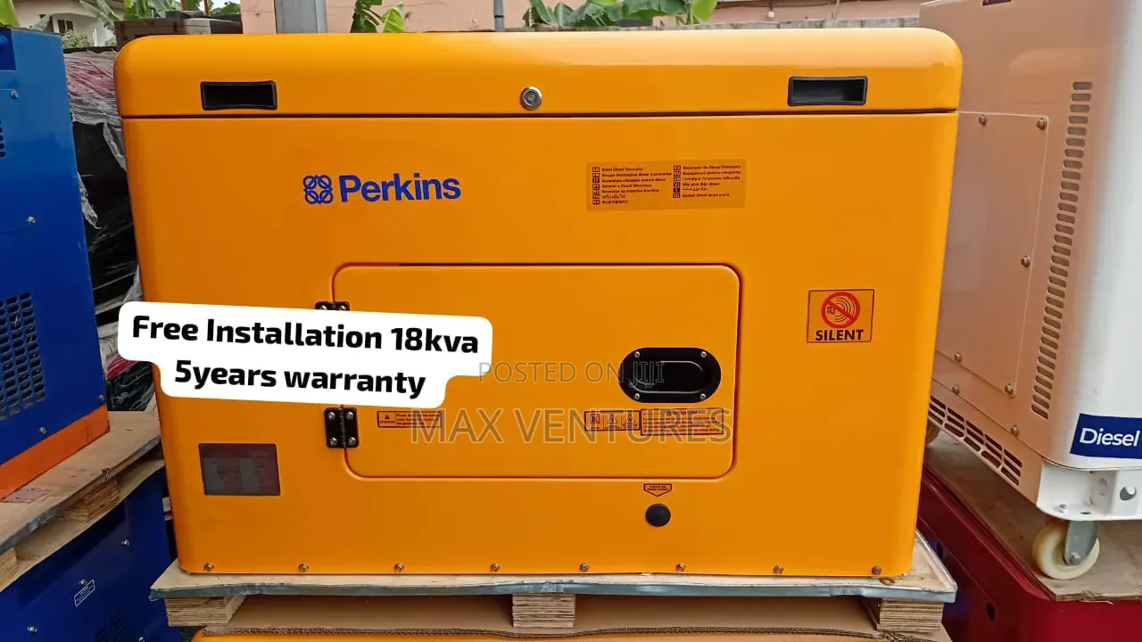 Perkins 18kVA Diesel Generator – Brand New Ready 18kva