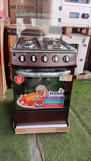 Icona Gas Cooker – Efficient Heat With Strong Burner