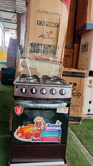 Icona Gas Stove – Durable Burner With Elegant Finish