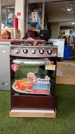 Icona Gas Stove – Strong Burner for Everyday Cooking