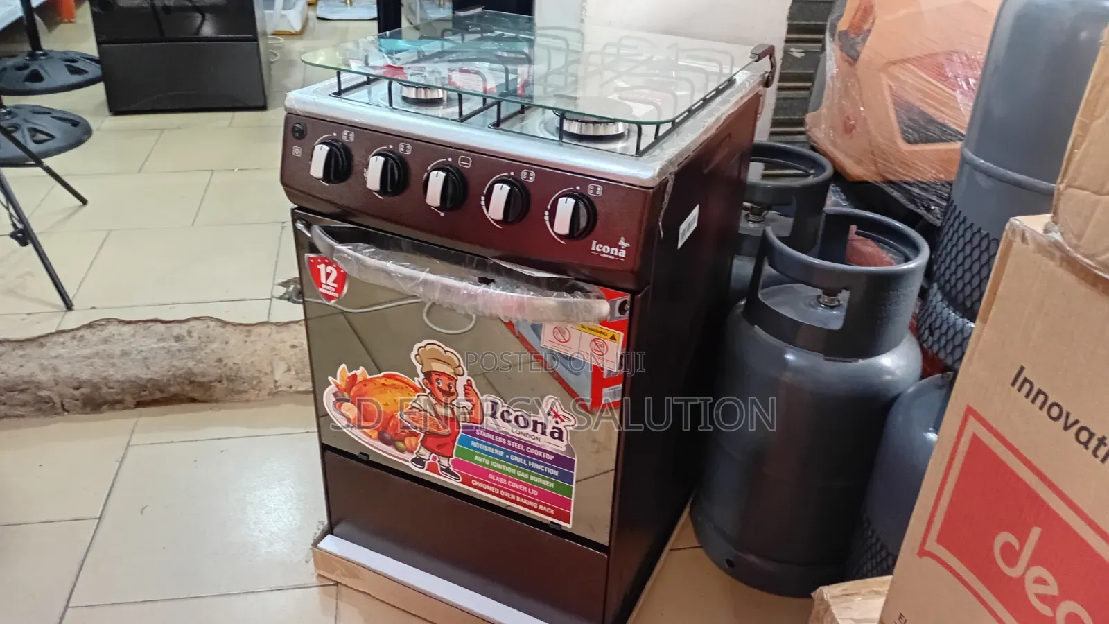 Icona Gas Cooker Burner – Built for Speed, Safety Durability