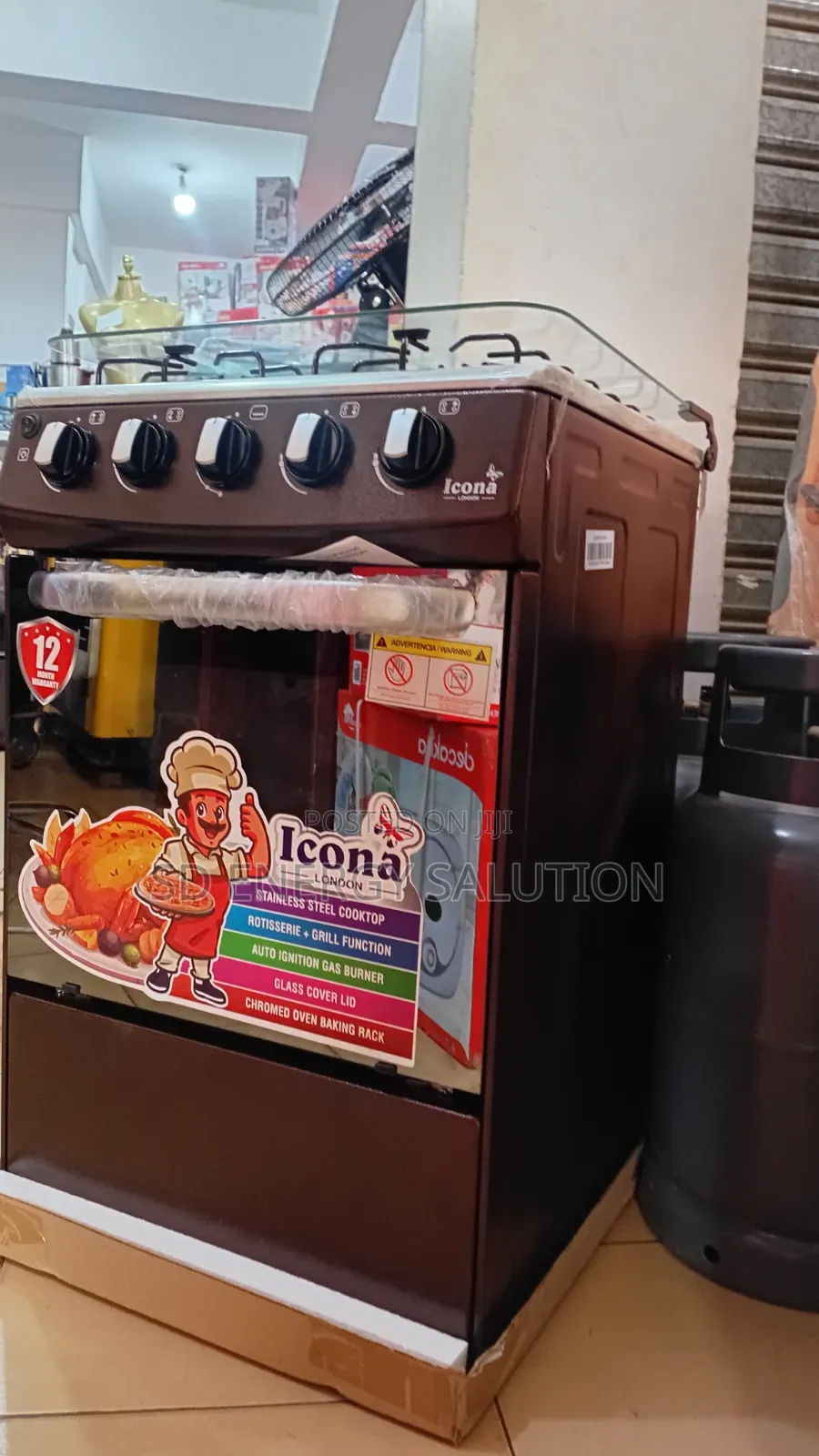 Icona Gas Cooker Burner – Built for Speed, Safety Durability