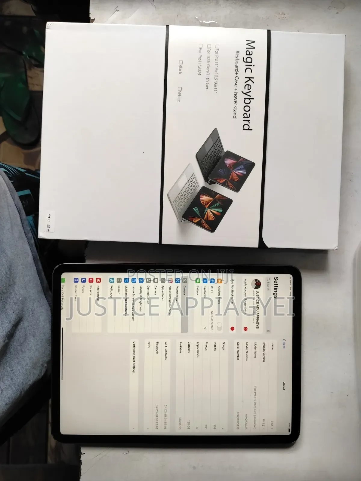 Apple iPad Pro 11 (2018) 128 GB Silver