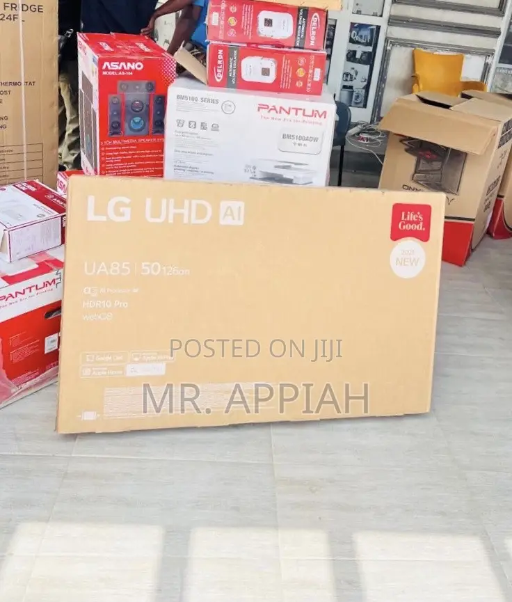 Efficient LG 50 UA 85 50” Uhd Smart TV With AI Magic Remote 