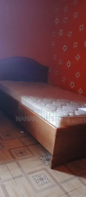 One and Half Bed and Mattress for Sale