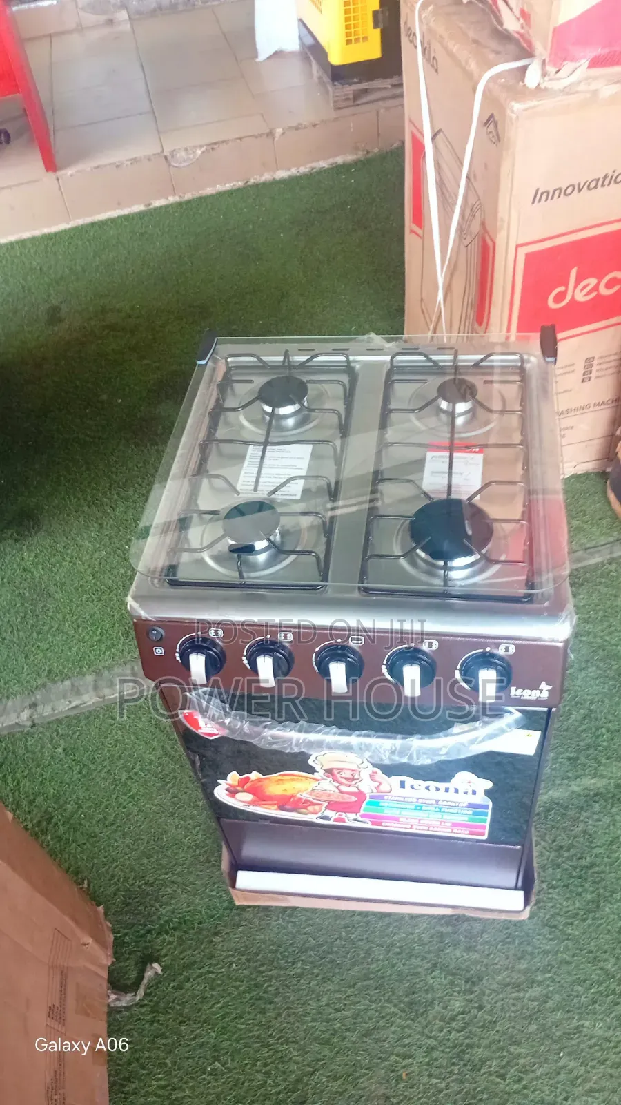 Brand New Icona London 4 Burner Gas Cooker – Luxury Meets Performance
