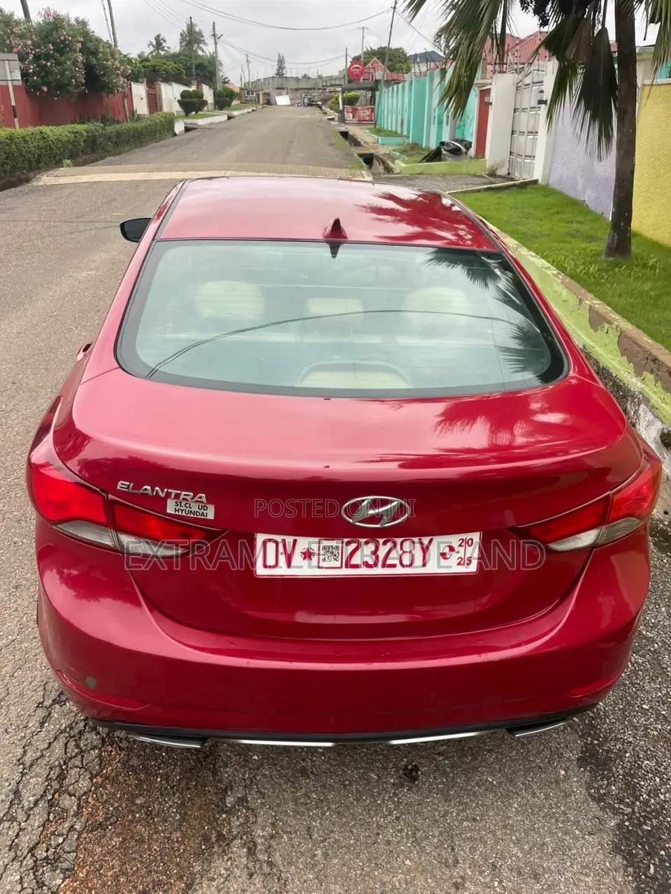 Hyundai Elantra SE 4dr Sedan (1.8L 4cyl 6A) 2015 Red