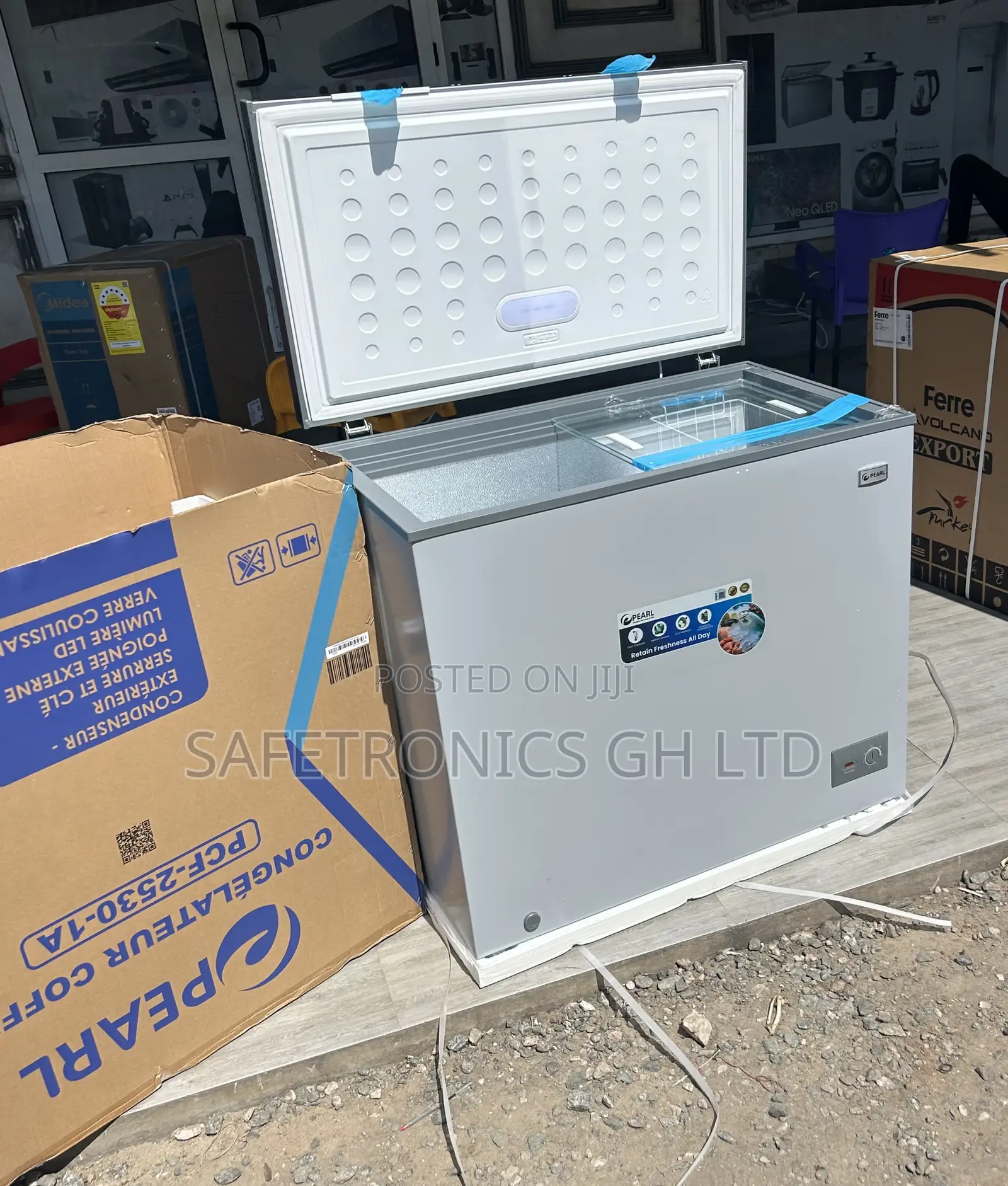 Order Unique Pearl PCF-2530 200-Liter Single-Door Chest Freezer