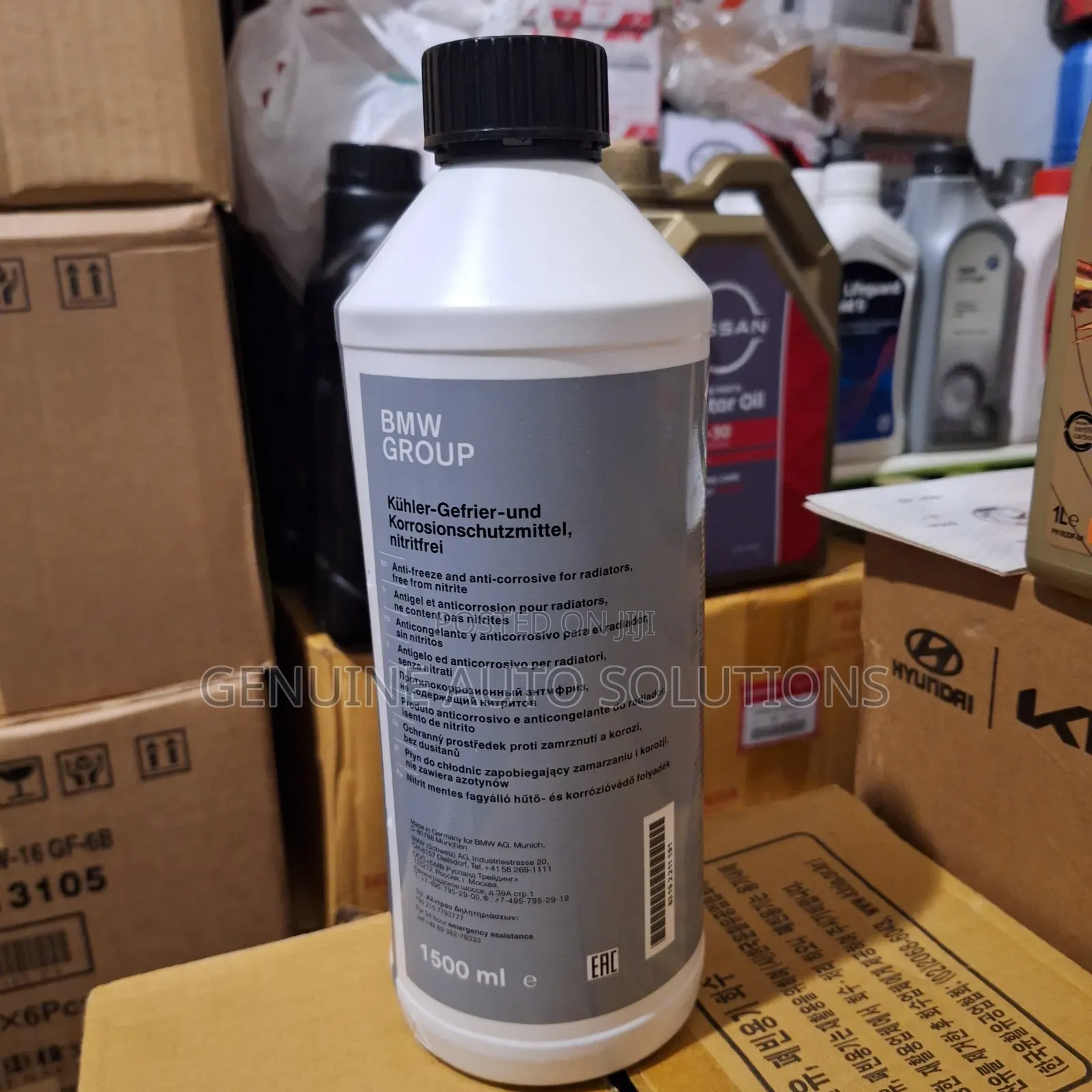 BMW 1.5L Original Nitrate Free Coolant, Blue