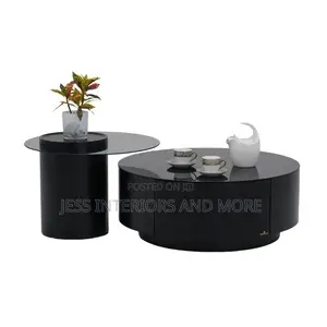 Glass Center Table (Glossy Finish)
