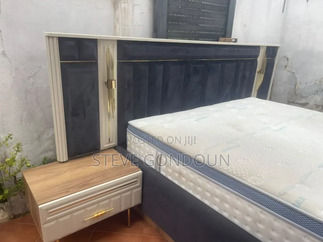 Complete Bed Set With Storage Unit