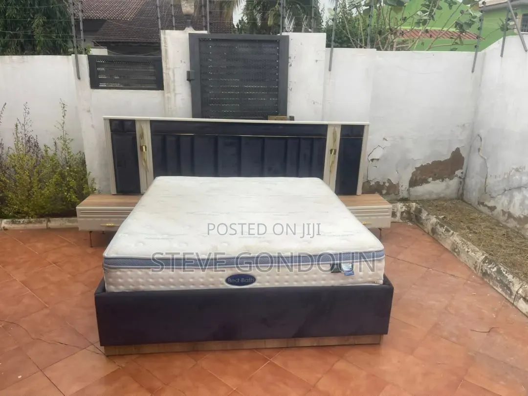 Complete Bed Set With Storage Unit