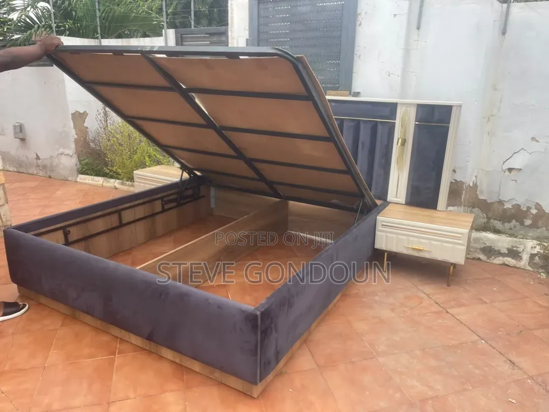 Complete Bed Set With Storage Unit