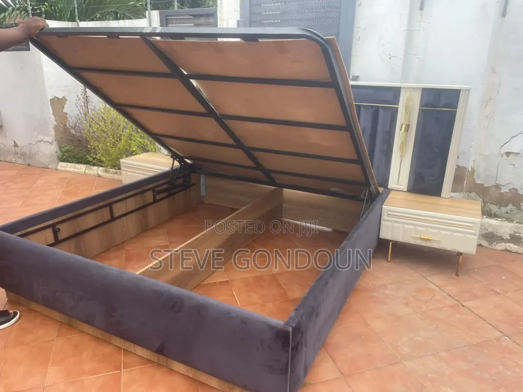 Complete Bed Set With Storage Unit