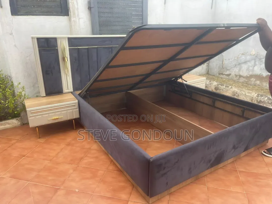 Complete Bed Set With Storage Unit