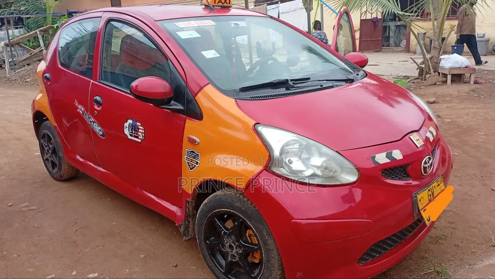 Toyota Aygo 2017 Red