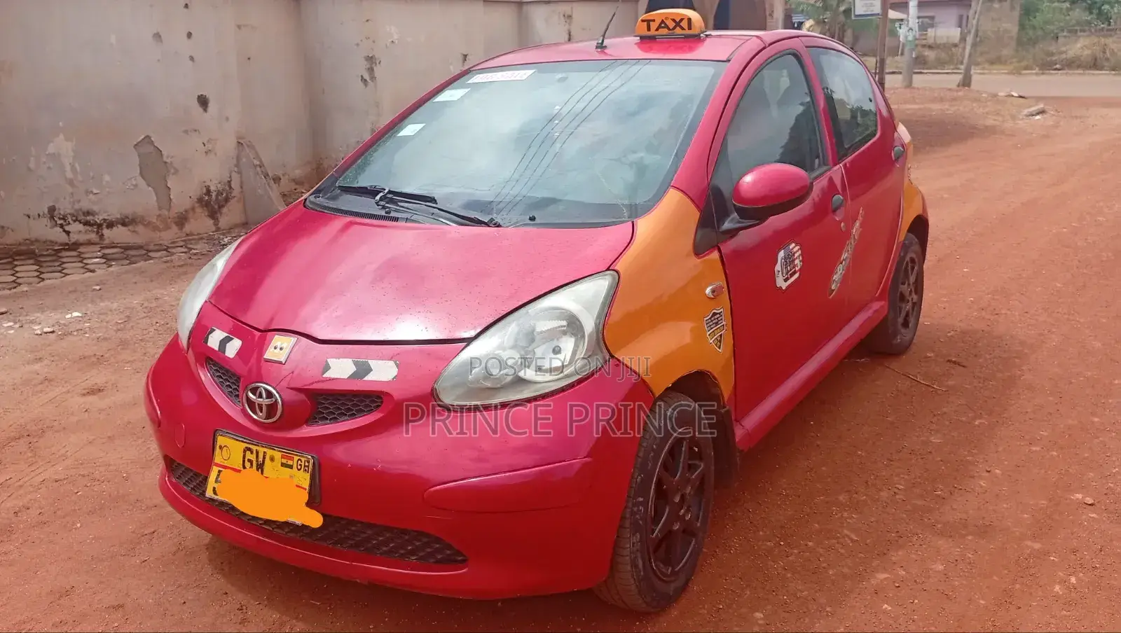 Toyota Aygo 2017 Red