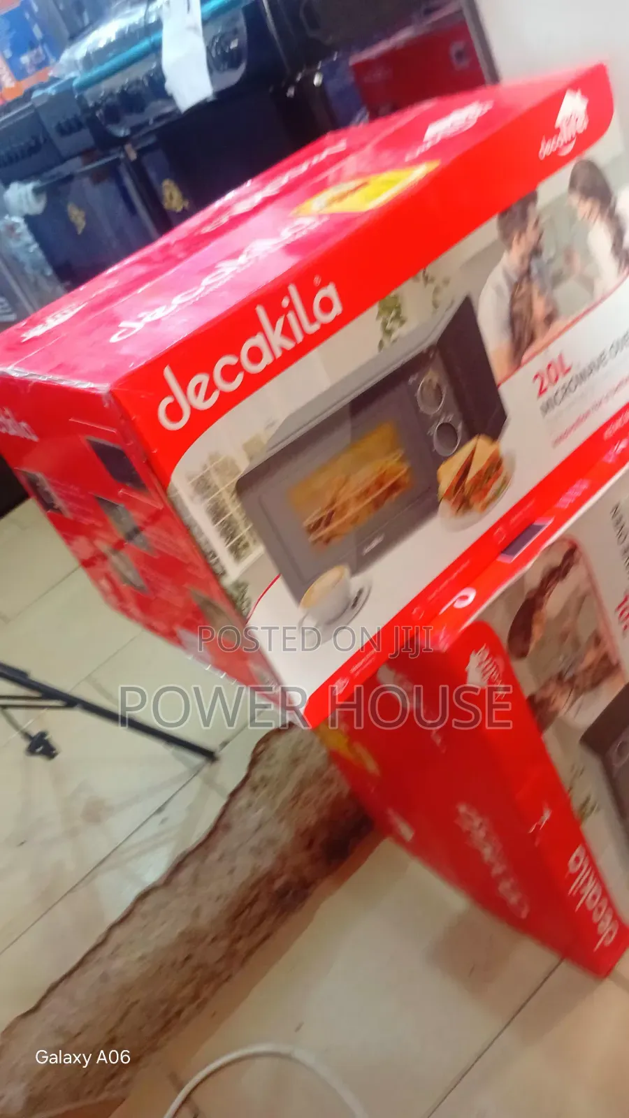 High-Performance Decakila 20L Microwave Oven – Compact, Powerful