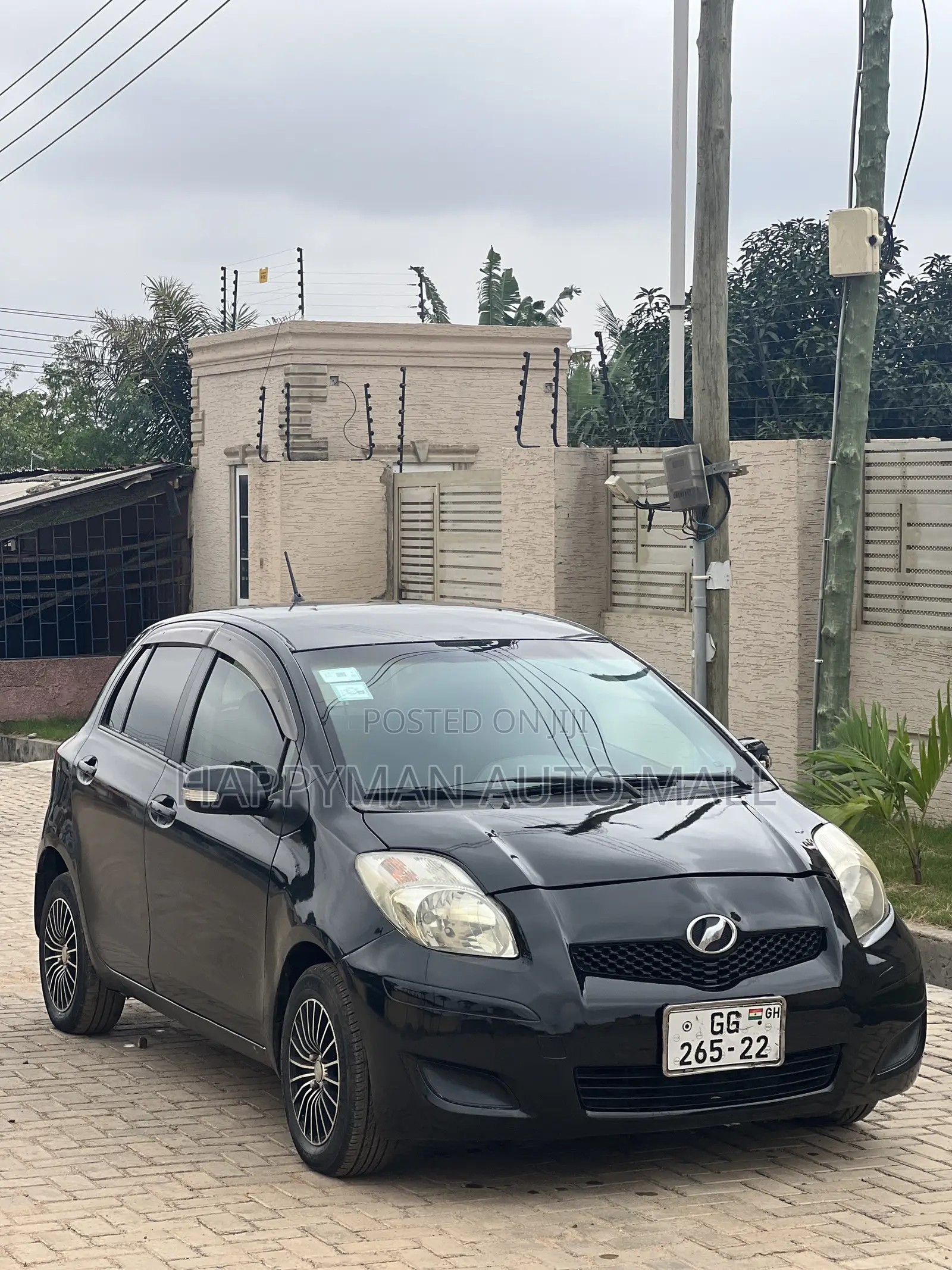 Toyota Vitz 1.5 FWD 5dr 2009 Black