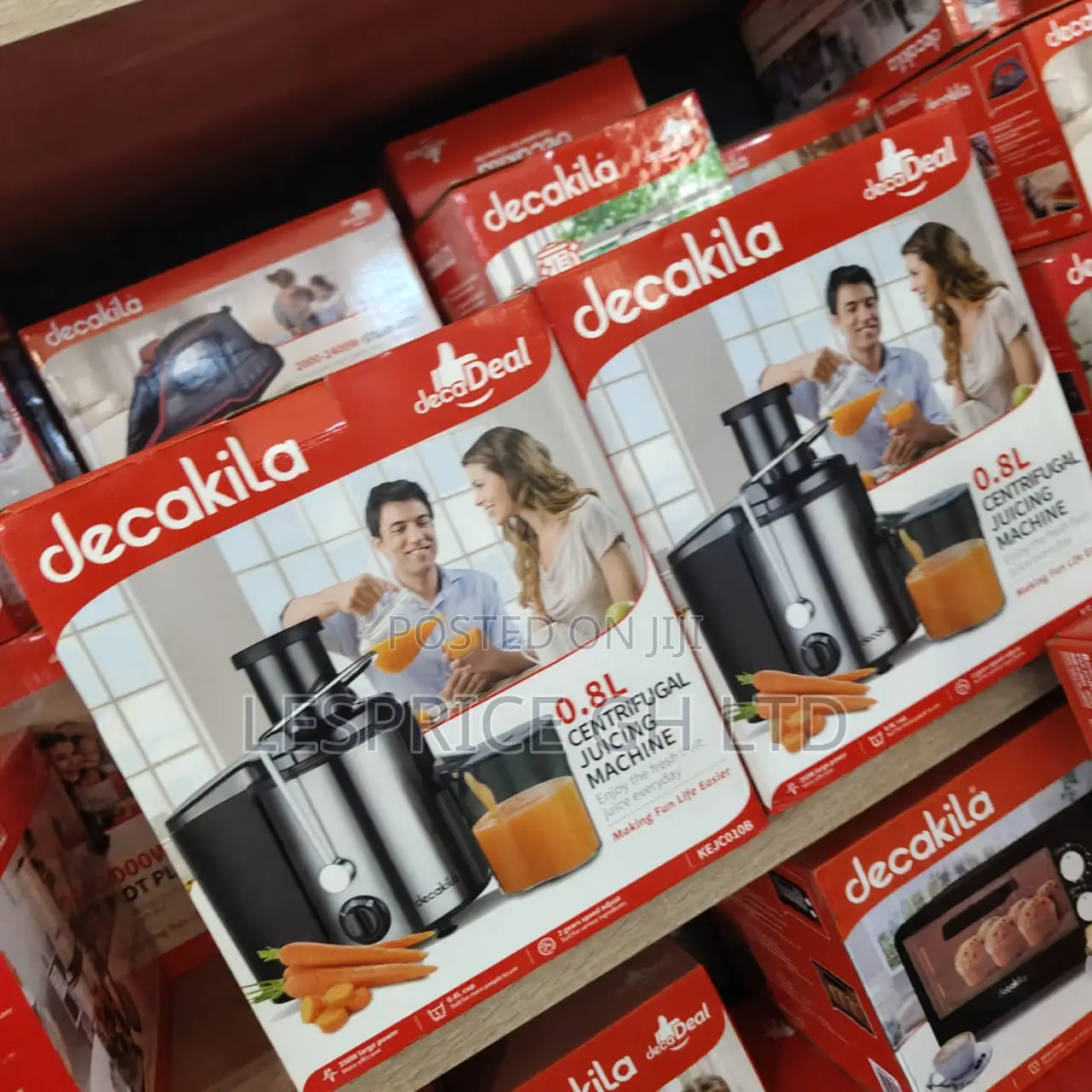 Classy High Grade 0.8L Centrifugal 350W Juicer From Decakila