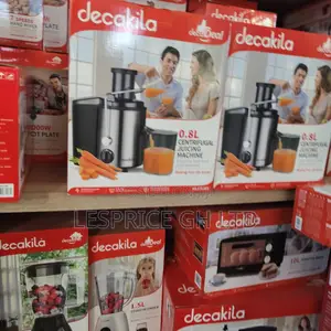 Magnificently Unique 0.8L Centrifugal 350W Juicer From Decakila